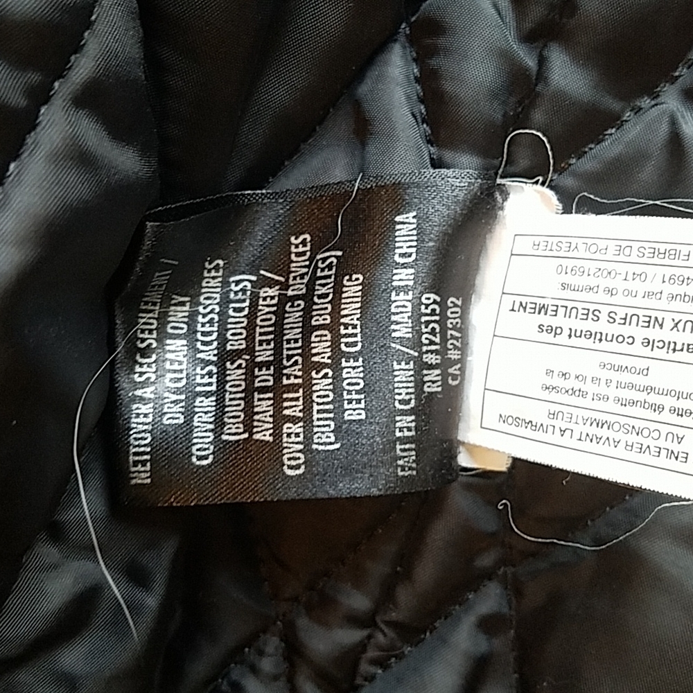 Soia & Kyo Dark Graphite Grey Insulated Parka with Hood Water Repellent Medium - Picture 10 of 13